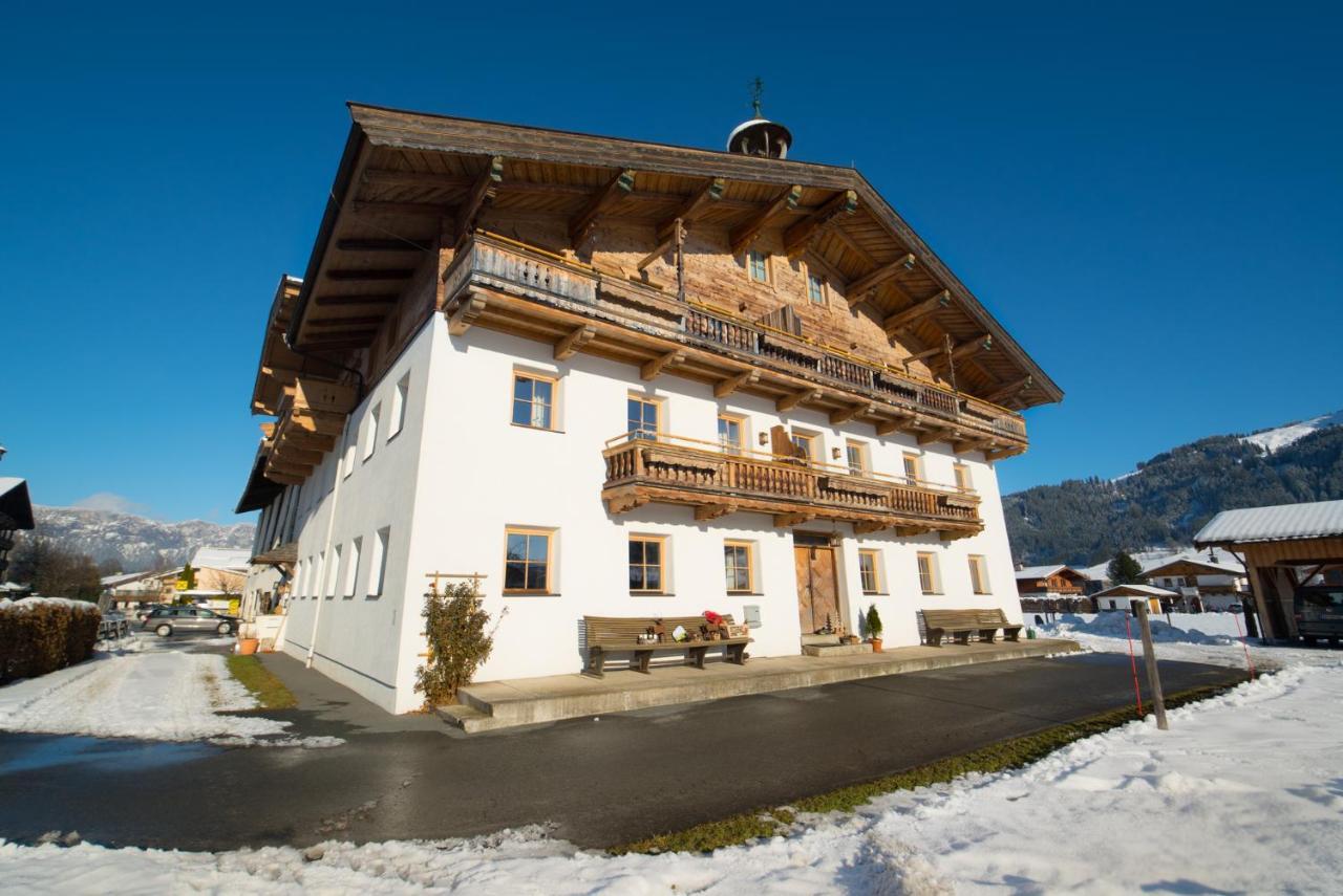 Ferienwohnung Huberhof โอแบร์นดอร์ฟ อิน ทิโรล ภายนอก รูปภาพ